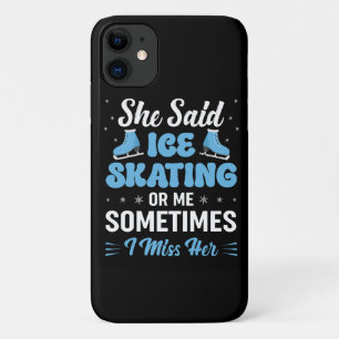 Cute Ice Rink Synchronized is Calling iPhone 11 Case