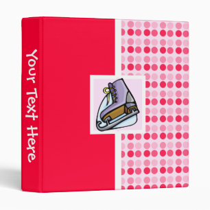 Cute Ice Skate Binder