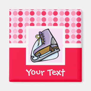 Cute Ice Skate Magnet