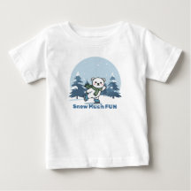 Cute Ice Skating Polar Bear Winter kids Tshirt