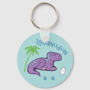 Cute Iguanodon Keychain