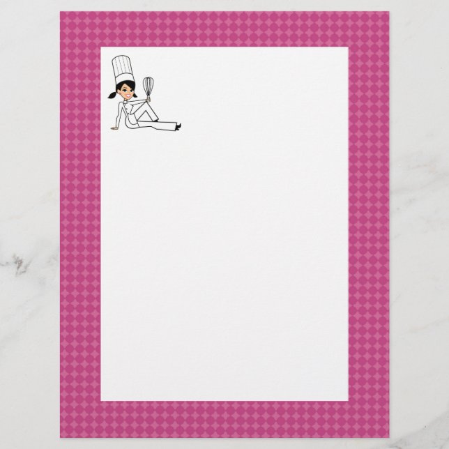 Cute Illustrated page for Recipes (Front)