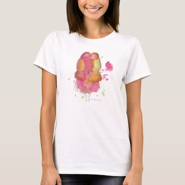 Cute Illustration fine Jersey Long Sleeve T-Shirt (Front)