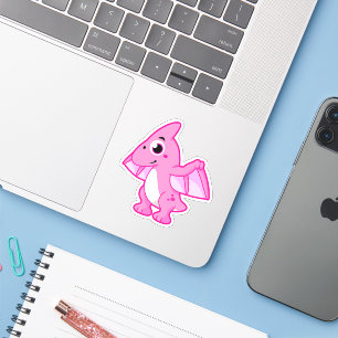 Cute Illustration Of A Pterodactyl.
