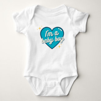 Cute I'm A Baby Boy Surprise Gender Baby Bodysuit