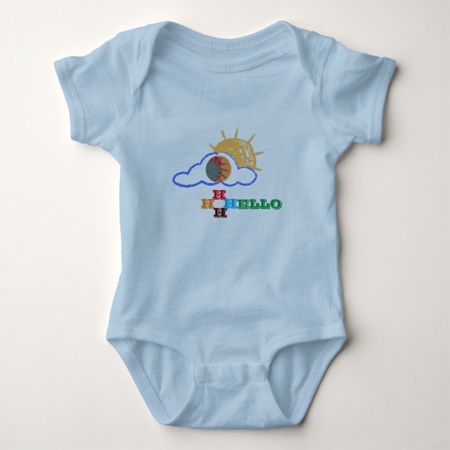 Cute Infants Baby Bodysuit (Front)