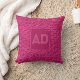 Cute Initial Custom Pillow For Fathers Day