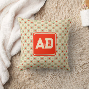 Cute Initial Personalized Pillow For Newlywed