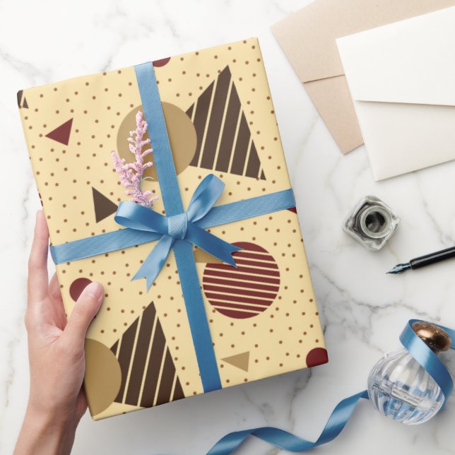 Cute Initial Sophisticated Romantic Feminine Wrapping Paper (Gifting)