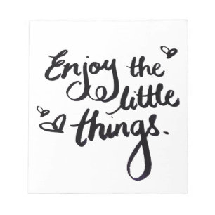 Cute Inspirational Positivity Quote Notepad