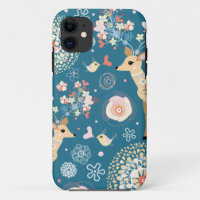 Cute iphone 5 cases, bird, deer