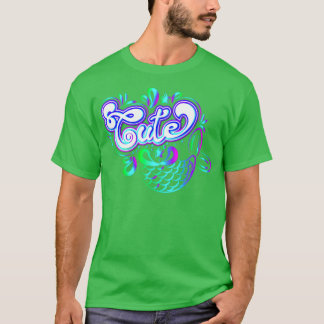 Cute Iridescent Mermaid Tail T-Shirt