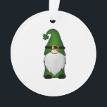 Cute Irish Gnome   Ornament<br><div class="desc">Cute Irish Gnome</div>