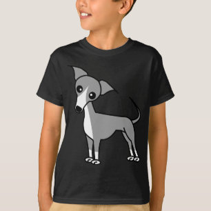 Cute Italian Greyhound - Grey T-Shirt