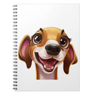 Cute Italian Greyhound - Happy Iggy Notebook