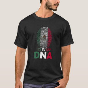 Cute It's In My DNA Mexican Flag Mexico Pride Cinc T-Shirt