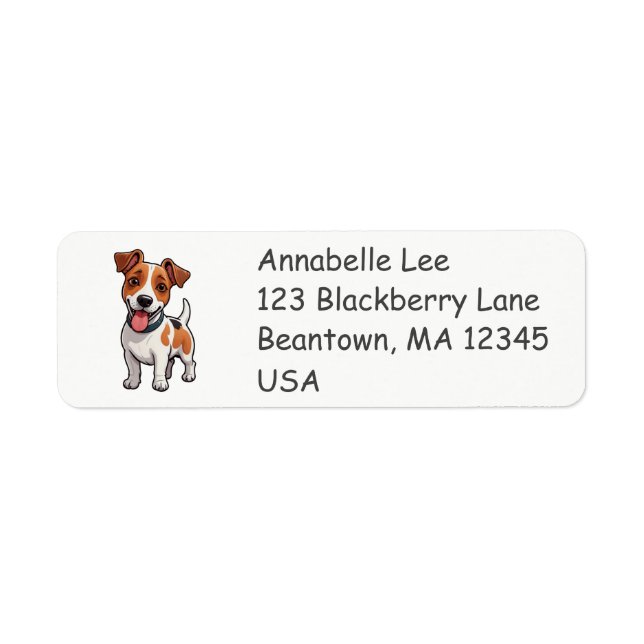 Cute Jack Russel Terrier (Front)