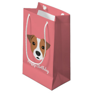 Cute Jack Russell Petit sac cadeau