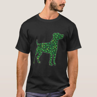 Cute Jack Russell Terrier Saint Patrick's Day Dogs T-Shirt