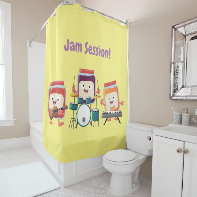 Cute jam session cartoon musician humour (In Situ)