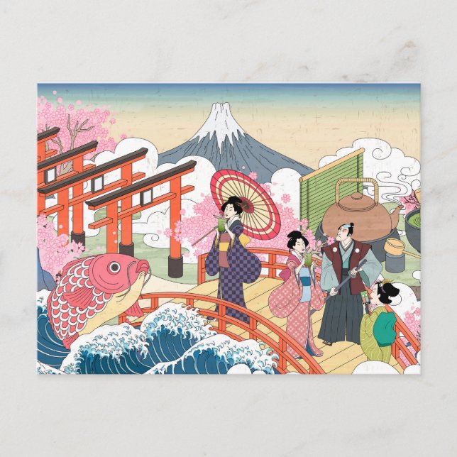 Cute Japan Postcard (Front)