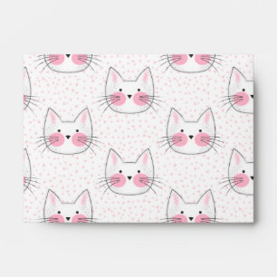 Cute Japanese Kawaii Kitty Cats Envelope