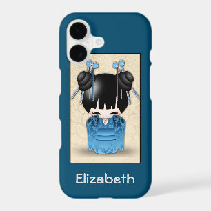 Cute Japanese Kokeshi Doll Personalized