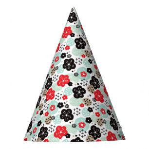 Cute Japanese patterns design Party Hat