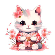 Cute Japanese Vibe Kitty