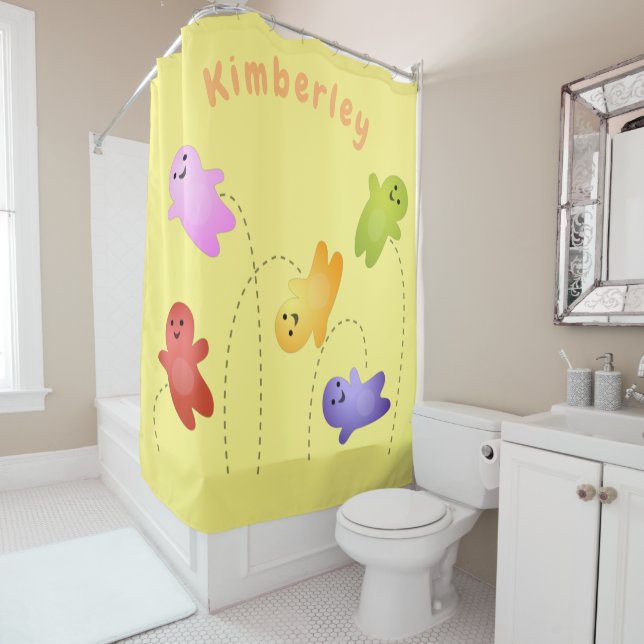 Cute jelly babies candy sweets cartoon (In Situ)