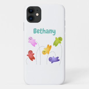 Cute jelly babies candy sweets cartoon iPhone 11 case