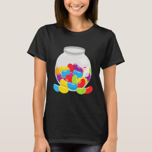 Cute Jelly Bean Candy   National Beans Day Easter  T-Shirt