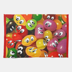 Cute Jelly Bean Kitchen Towel