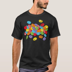 Cute Jelly Beans Candy Lover Easter Foodie Gift T-Shirt