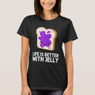 Cute Jelly For Men Women Matching Fruit Spread San T-Shirt