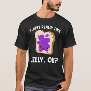 Cute Jelly For Men Women Matching Fruit Spread San T-Shirt
