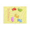Cute jellybeans jumping cartoon illustration