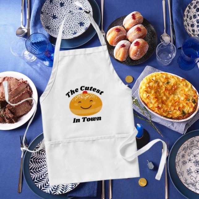 Cute Jewish Gift for Hanukkah  Standard Apron (Creator Uploaded)