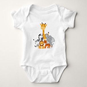 Cute Jungle Baby Animal Infant Creeper