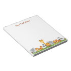 Cute Jungle Baby Animals Notepad