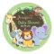 Cute Jungle Baby Shower; Bright Green Ovals