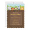 Cute Jungle Safari Animals Baby Shower Invitations