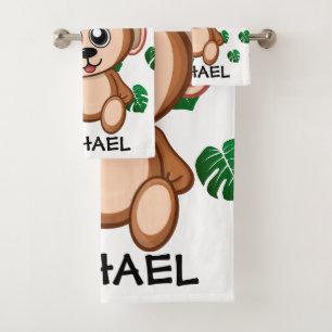 Cute Jungle Safari Singe Animaux Enfants