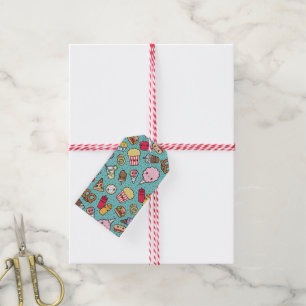 Cute Junk Food gift tags