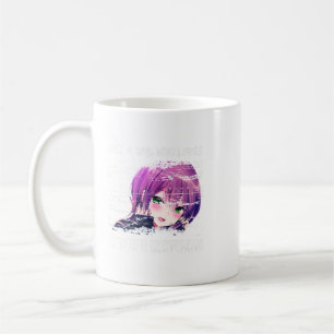 Cute Just a Girl Who Loves Anime and Sketching Tee Coffee Mug