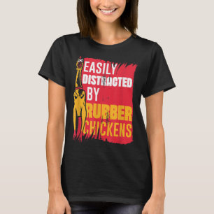 Cute Just A Girl Who Loves Chickens Goats Farmer G T-Shirt