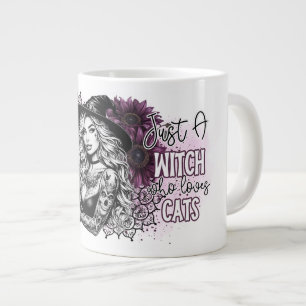 Cute Just A Witch Large Coffee Mug