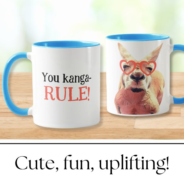 Cute Kanagroo Funny Pun Animal Mug (Creator Uploaded)