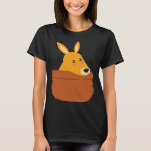 Cute Kangaroo Bag I Kangaroos Animal Friend Marsup T-Shirt
