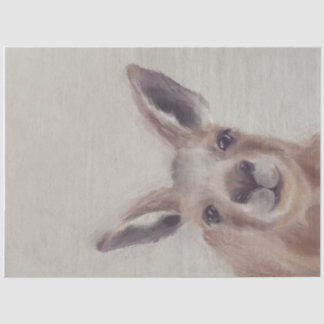 Cute Kangaroo Decoupage Tissue Paper